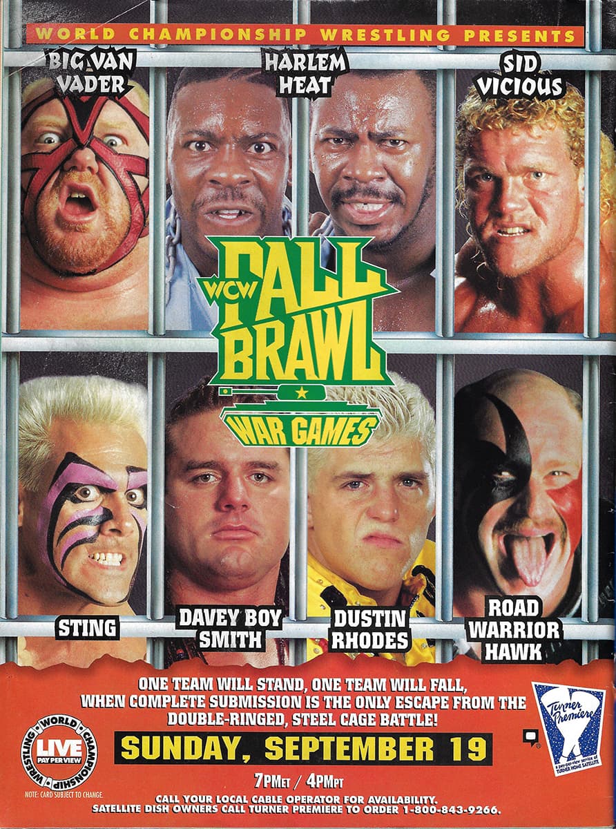 WCW Fall Brawl ‘93 • Retro Wrestling Archive